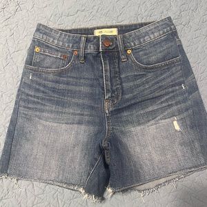 Madewell denim shorts